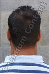 Head Hair Man Casual Slim Overweight Street photo references